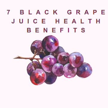 Black Grape Juice Health Benefits