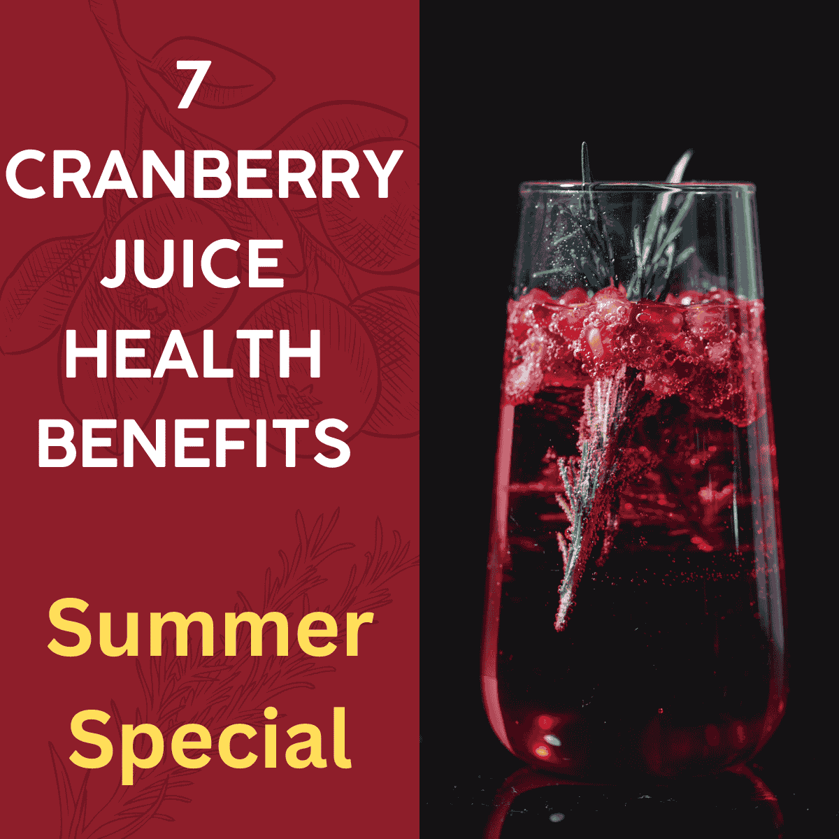 Cranberry juice Health Benefits